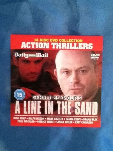 A Line In The Sand DVD Gerald Seymour Ross Kemp