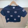 Ladies Tommy Hilfiger Cropped Cotton Tshirt Image 3