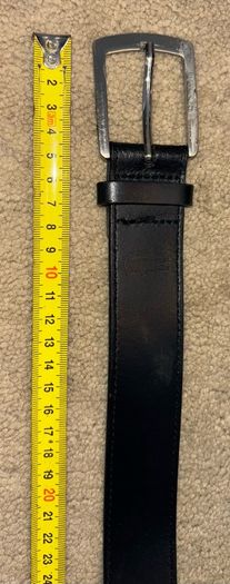 Lacoste F50 Genuine Leather Trouser Belt,Long-115Cm
