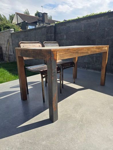 Home Street Home sand wood dining set