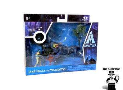 Avatar Movie Mcfarlane Toys Figure Playset Jake Sully Vs Thanator Brand New Sealed