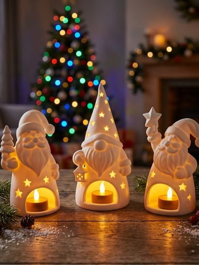 Atmospheric Christmas Figures 3d printed