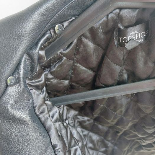 Topshop leather jacket(UK 4-6) RRP 65 euro