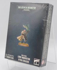 Warhammer 40k Inquisitor Draxus. NIB