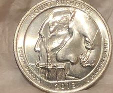 State Quarter Dollar Mint State with full luster