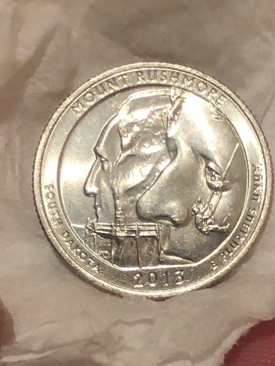 State Quarter Dollar Mint State with full luster