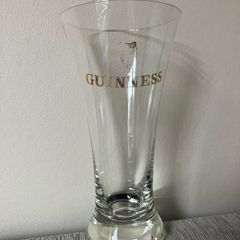 Guinness ladies stem glass from 1970s