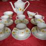 TUSCAN CHINA PLANT Art Deco Fine China 15 Piece Coffee Set - Real Gem. Image 3