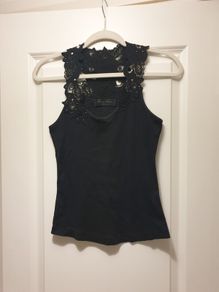 Karen Millen Black Top (XS)