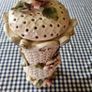 Capodimonte Italian porcelain lamp structure Image 2