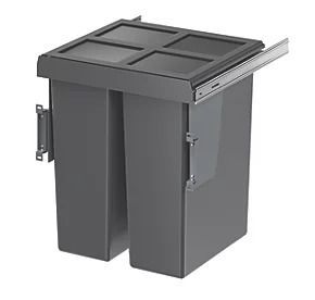 60cm internal door mounted bin
