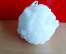 2026 Sparkle snowball candle