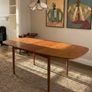 Mid Century G Plan Teak Extending Dining Table & 4 Matching Chairs Image 2