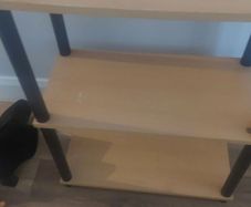 Plastic Wooden Shelves
