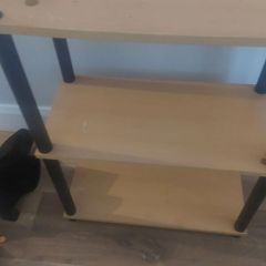 Plastic Wooden Shelves