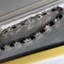 Vintage Sterling Silver Gemset Line Bracelet Image 9
