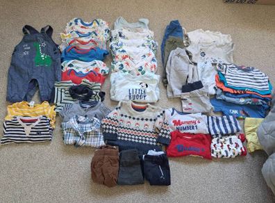 Boy clothes bundle 0-3 months