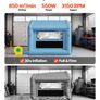 Inflatable Paint Booth, 3 x 2.5 x 2.5 m, Inflatable Spray Booth with 550W Powerful Blower and Air Filter System, Triangular Roof, for Painting Bicycle, Motorcycle, Automotive Sheet Metal Image 2
