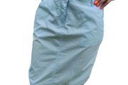 Blue skirt