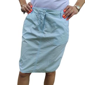 Blue skirt