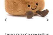 New JELLYCAT Amuseables Cinnamon Bun