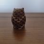 Wooden owl figurine Image 4
