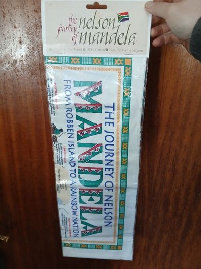 Nelson Mandela tea towel (sealed)