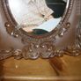 Vintage Mikasa crystal clear , frosted glass frames or trays Image 7