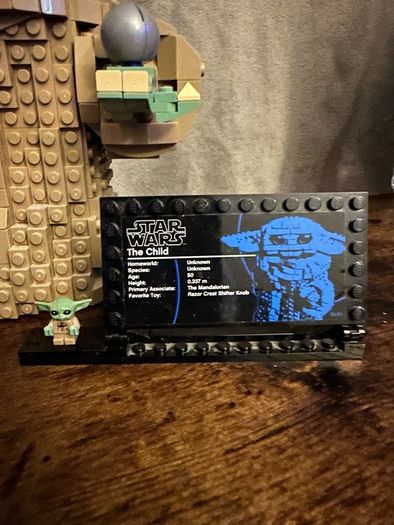 LEGO Star Wars Grogu #75318 | Complete Display Set + Minifigure
