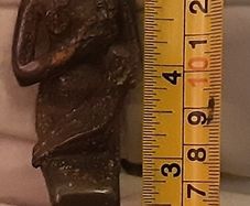 Brass/ Bronze Egyptian style figurine