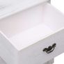 Bedside Cabinets 2 pcs White 38x28x45 cm Paulownia Wood Image 8