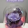 Rose Bouquet Under Glass Dome (6 Colour Options) Image 2