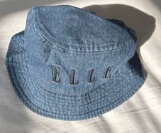 ELLE Women's Ladies Denim Bucket Hat
