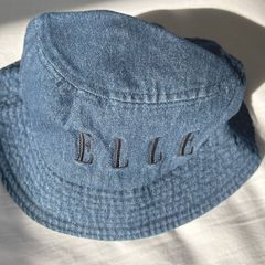 ELLE Women's Ladies Denim Bucket Hat