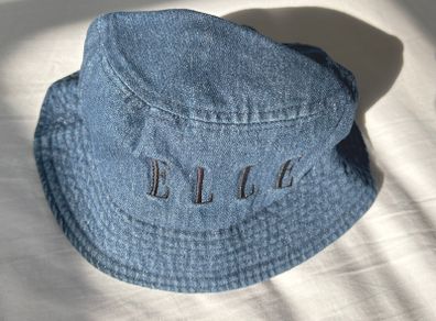ELLE Women's Ladies Denim Bucket Hat