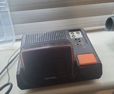 Vintage digital clock radio