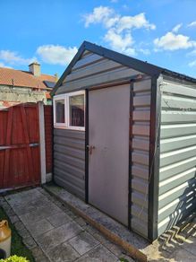 Premium Clane Steel Garden Shed (12ft x 8ft)
