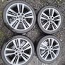 18" Skoda,  Vw,  Seat Alloys with tyres Image 5