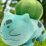Pokemon Huge Sleeping Bulbasaur  18 Inch Plush Image 7