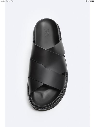 Zara, real leather, new, UK 6 ,RRP 149