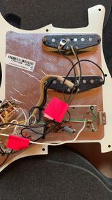 Fender American Standard Stratocaster HSS Shaw Loaded Pickguard