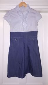 Summer Denim Dress Size 10 - 12