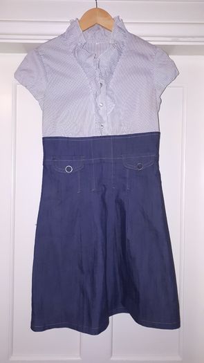 Summer Denim Dress Size 10 - 12
