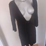 Black The beach cover up size UK18 EU46 Postage included Image 2