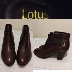 Lotus Ankle Boots, New