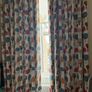 Fully lined beautiful curtains 'Trees' some with embroidery on them textured Image 2