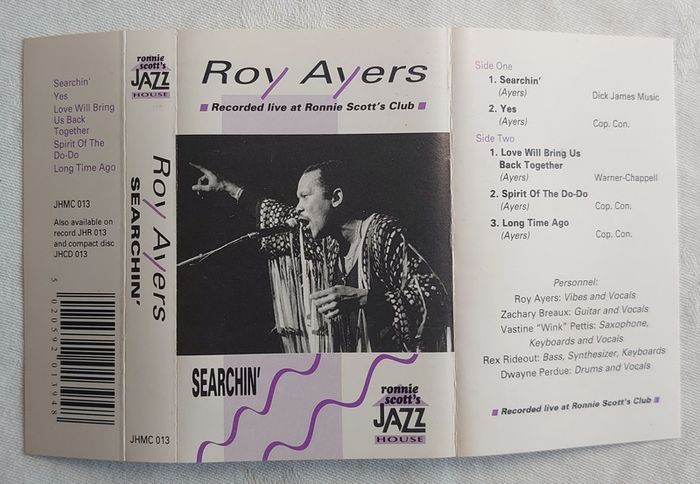 Roy Ayers - Recorded Live At Ronnie Scott's Club - Cassette