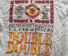 Man United Vintage T Shirt