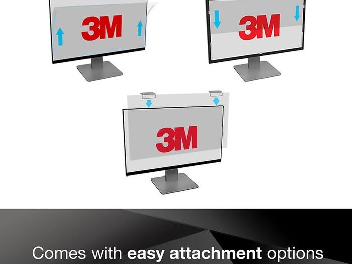 Original 3M Privacy Filter for 25in /63.50CM Full Screen Monitor with COMPLY Magnetic Attach, 16:9, PF250W9EM (New)