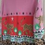 Hayley Menzies leopardess short cardigan - pink/red Image 2